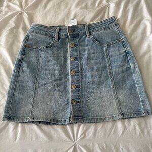 American Eagle Hi-Rise A-Line Skirt Super Stretch